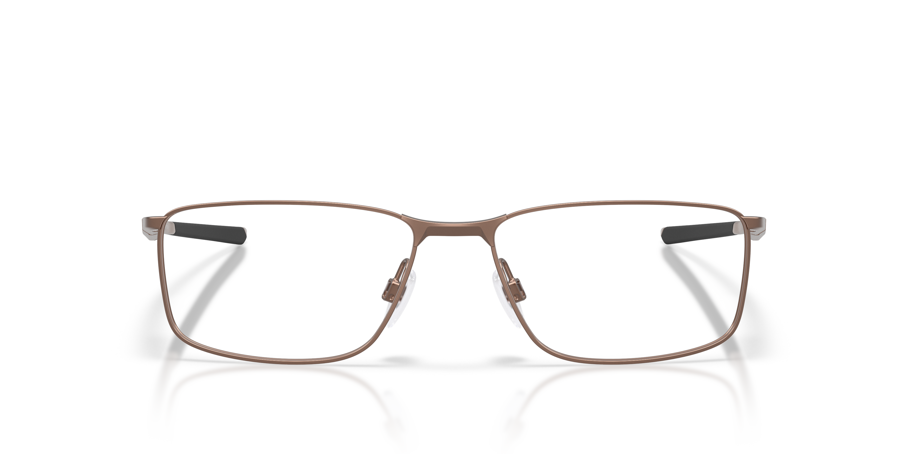 Oakley OX3217 Socket 5.0 Limitless Collection Men's Rectangle Eyeglass Frames - Mahogany Frame