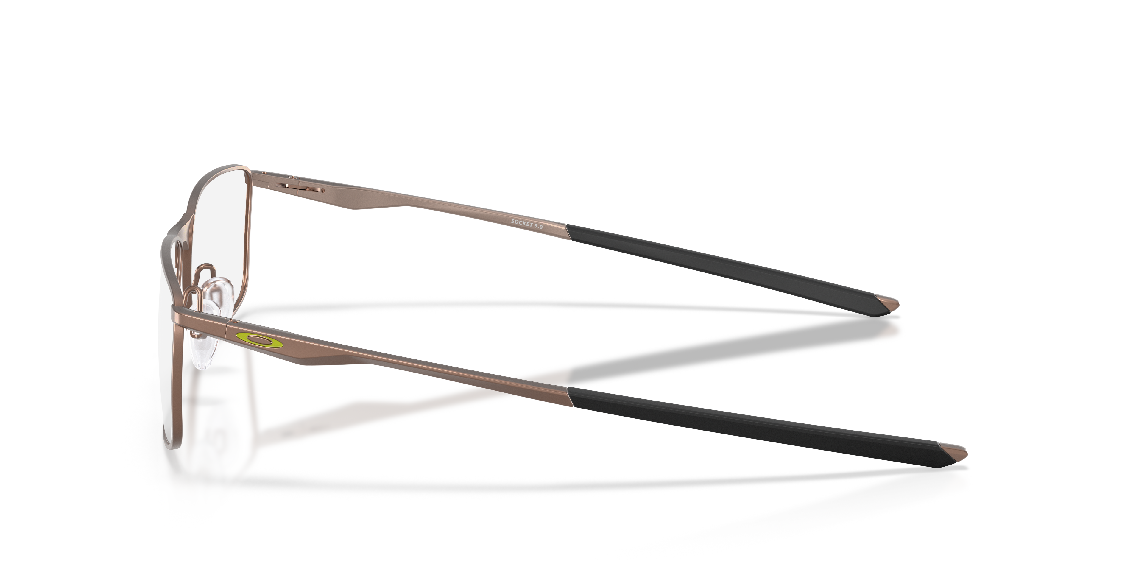Oakley OX3217 Socket 5.0 Limitless Collection Men's Rectangle Eyeglass Frames - Mahogany Frame
