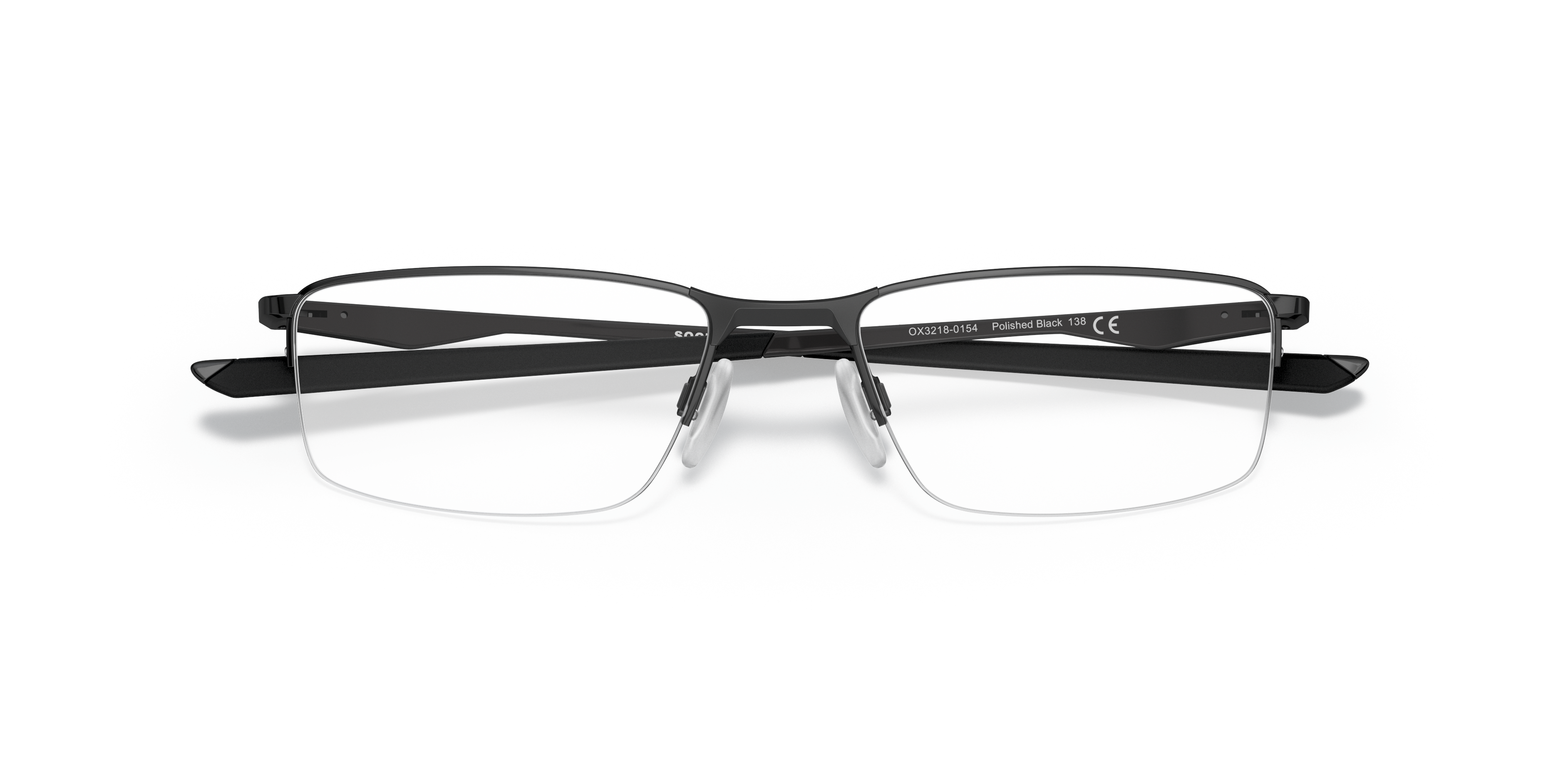 Oakley OX3218 Socket 5.5 Men's Rectangle Eyeglass Frames - Satin Pewter Frame