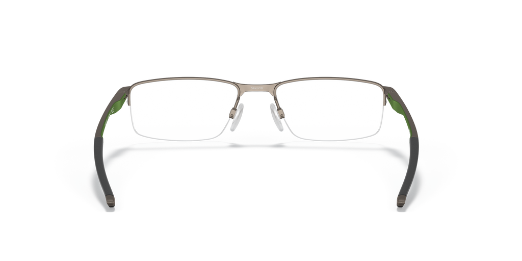 Oakley OX3218 Socket 5.5 Men's Rectangle Eyeglass Frames - Satin Pewter Frame