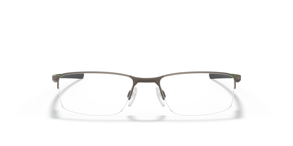 Oakley OX3218 Socket 5.5 Men's Rectangle Eyeglass Frames - Matte Gunmetal Frame
