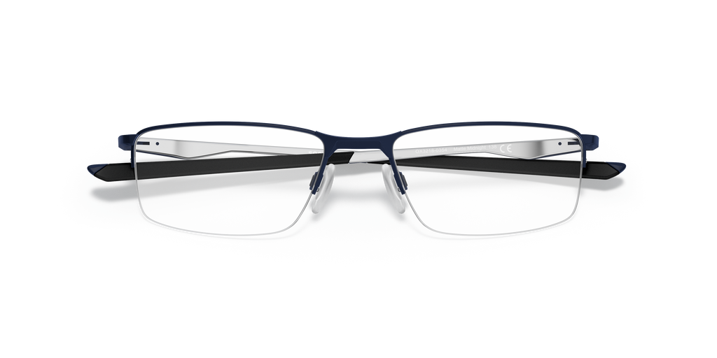 Oakley OX3218 Socket 5.5 Men's Rectangle Eyeglass Frames - Satin Pewter Frame