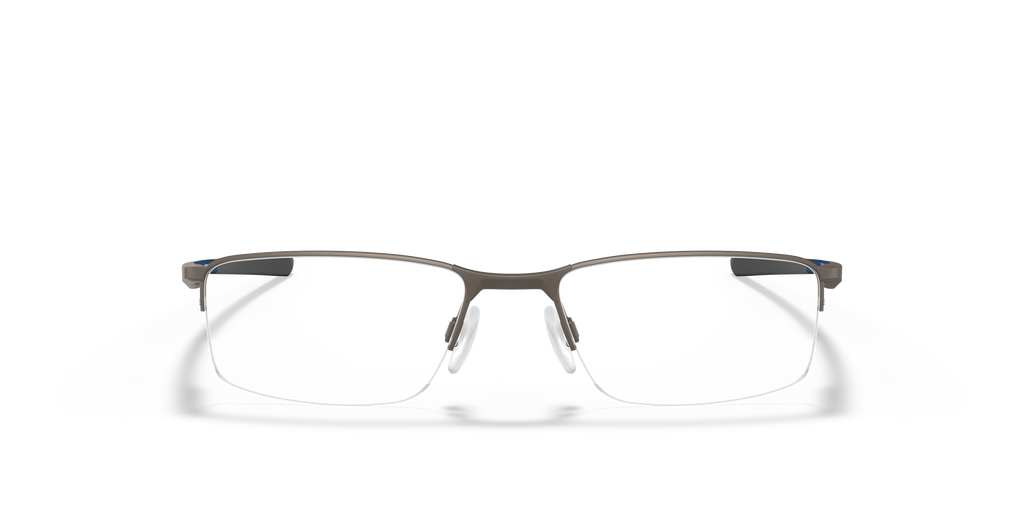 Oakley OX3218 Socket 5.5 Men's Rectangle Eyeglass Frames - Polished Black Frame