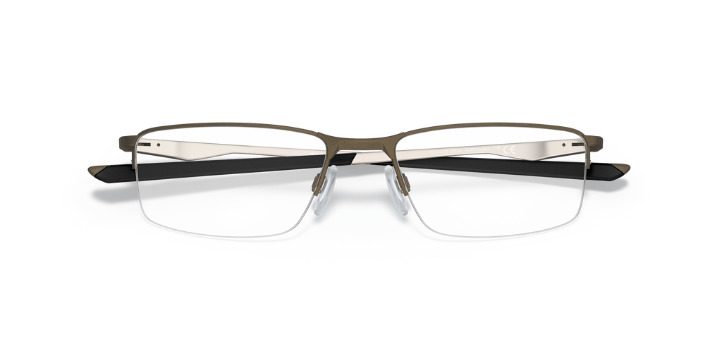 Oakley OX3218 Socket 5.5 Men's Rectangle Eyeglass Frames - Matte Midnight Frame