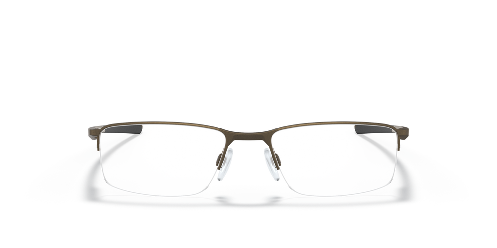 Oakley OX3218 Socket 5.5 Men's Rectangle Eyeglass Frames - Satin Pewter Frame