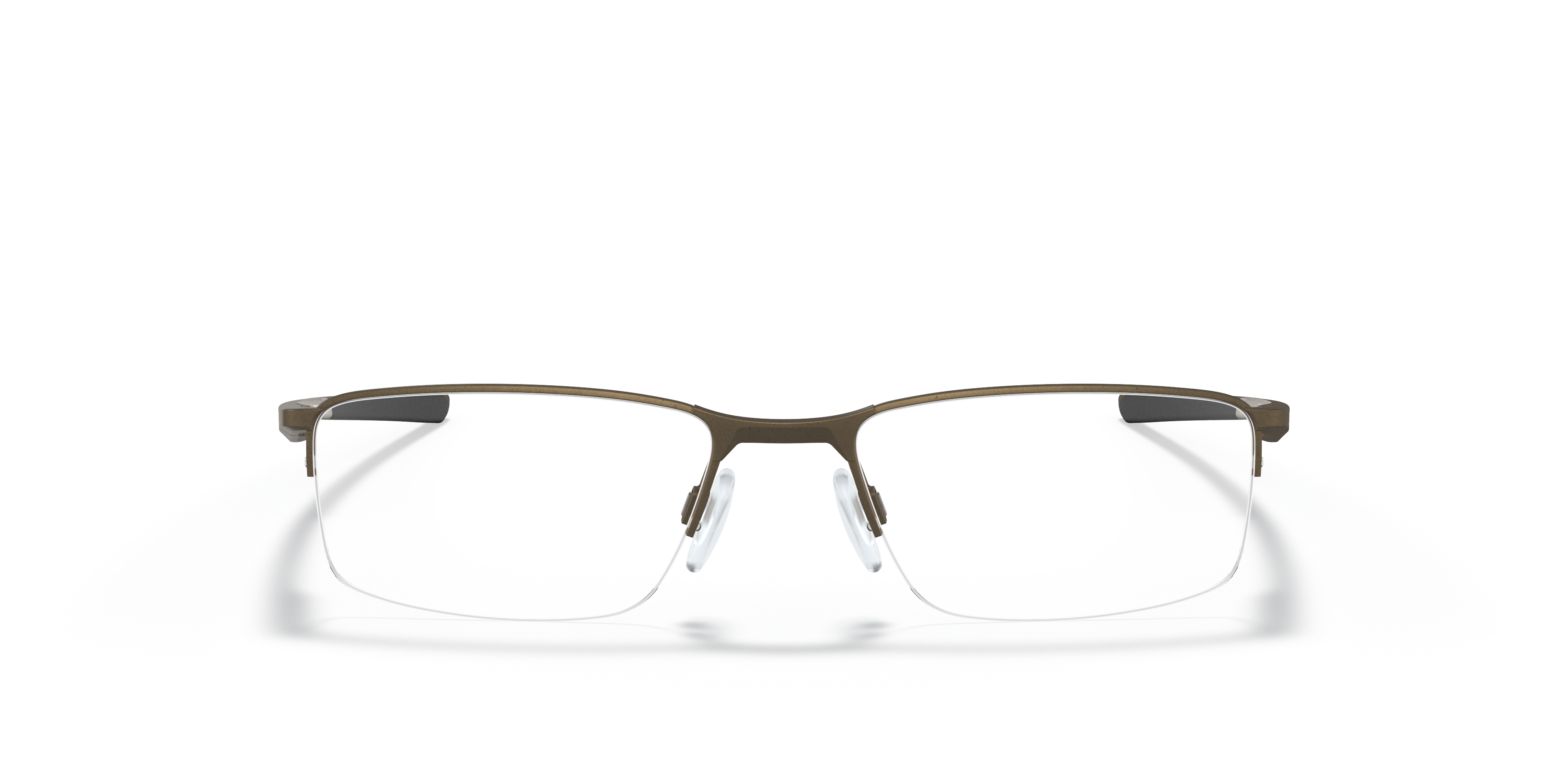 Oakley OX3218 Socket 5.5 Men's Rectangle Eyeglass Frames - Matte Gunmetal Frame