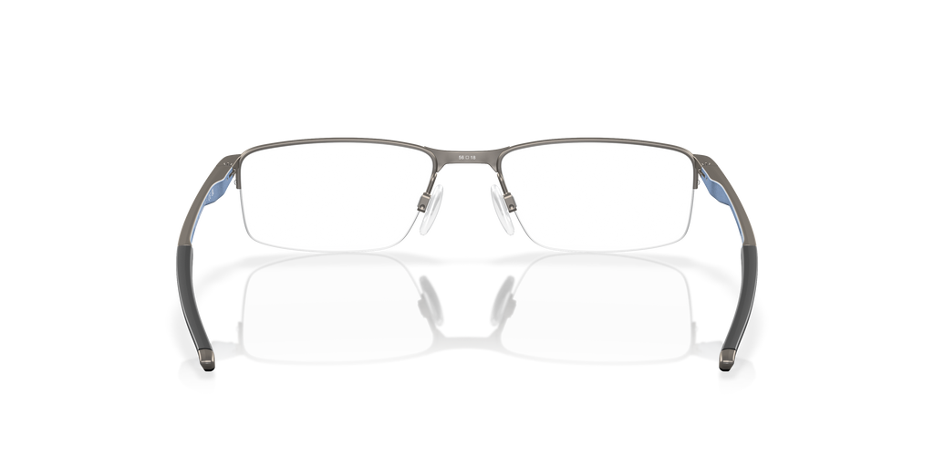 Oakley OX3218 Socket 5.5 Men's Rectangle Eyeglass Frames - Matte Midnight Frame