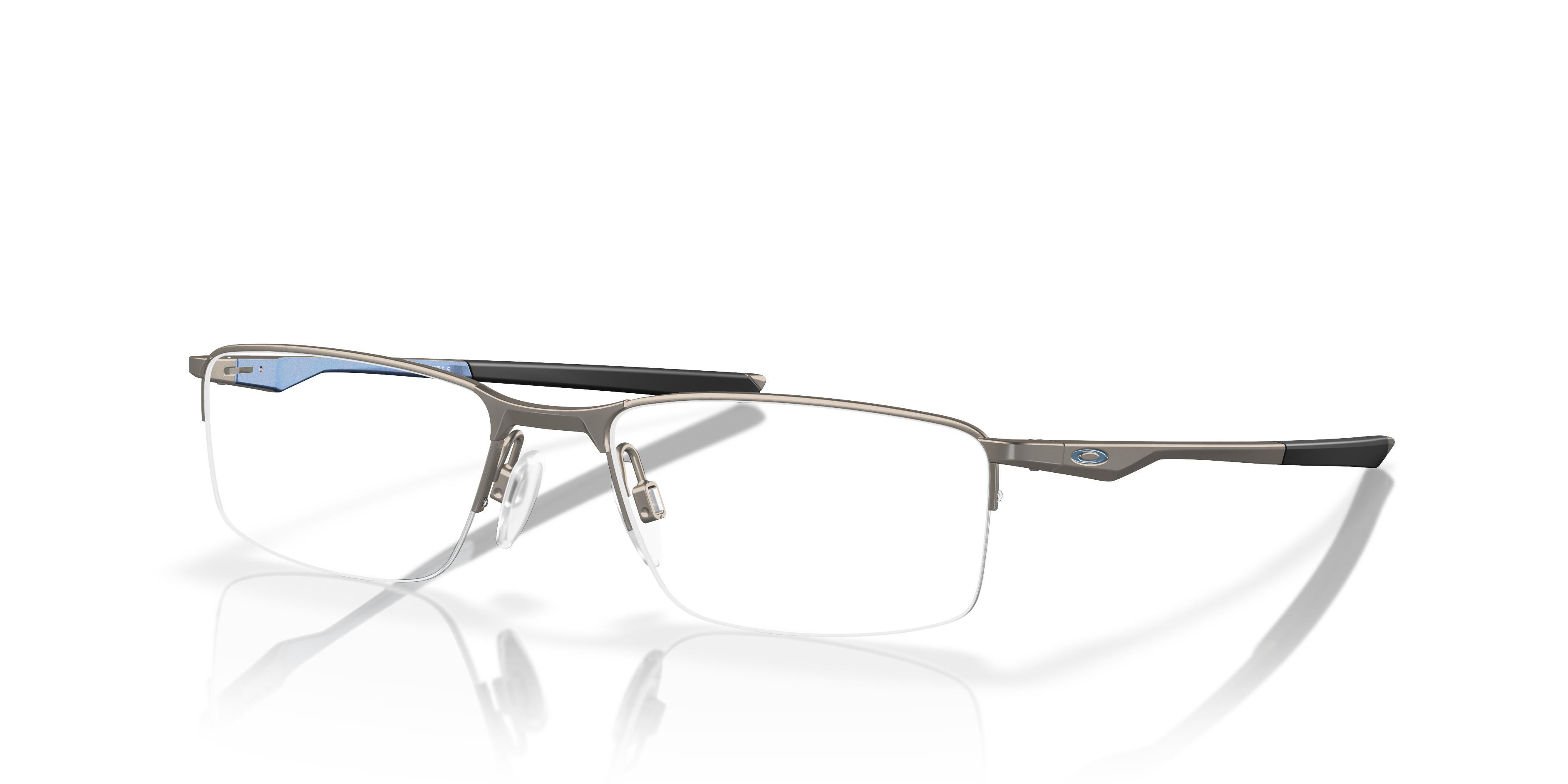 Oakley OX3218 Socket 5.5 Men's Rectangle Eyeglass Frames - Matte Midnight Frame