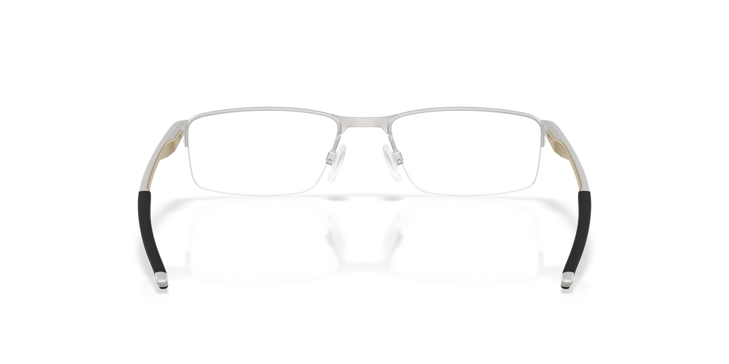 Oakley OX3218 Socket 5.5 Alloy Collection Men's Rectangle Eyeglass Frames - Titanium Frame