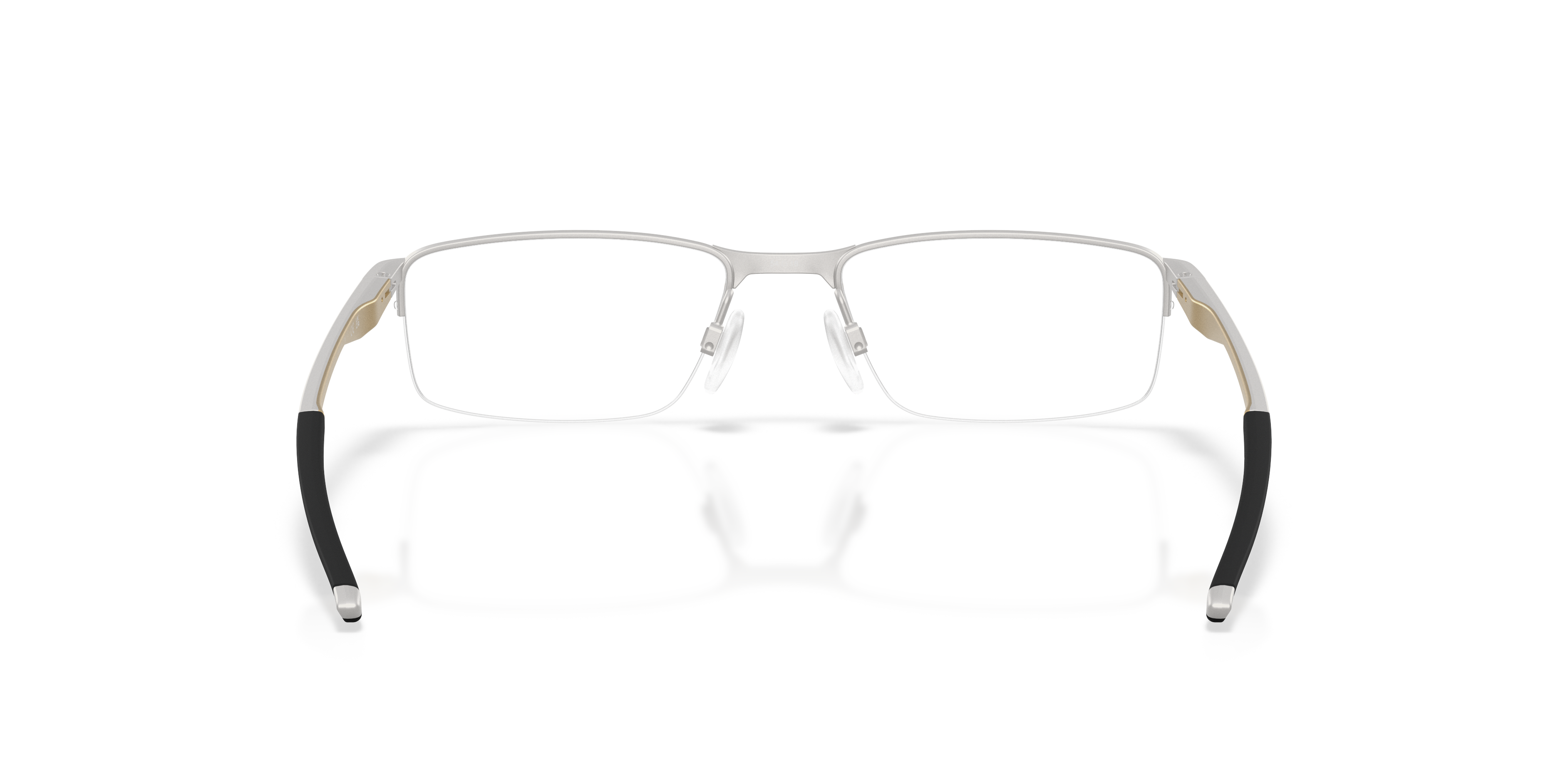Oakley OX3218 Socket 5.5 Alloy Collection Men's Rectangle Eyeglass Frames - Titanium Frame