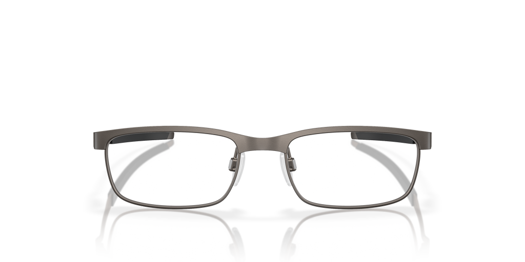 Oakley OX3222 Steel Plate Men's Rectangle Eyeglass Frames - Powder Midnight Frame