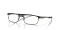 Oakley OX3222 Steel Plate Men's Rectangle Eyeglass Frames - Powder Cement Frame