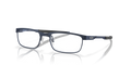 Oakley OX3222 Steel Plate Men's Rectangle Eyeglass Frames - Powder Midnight Frame
