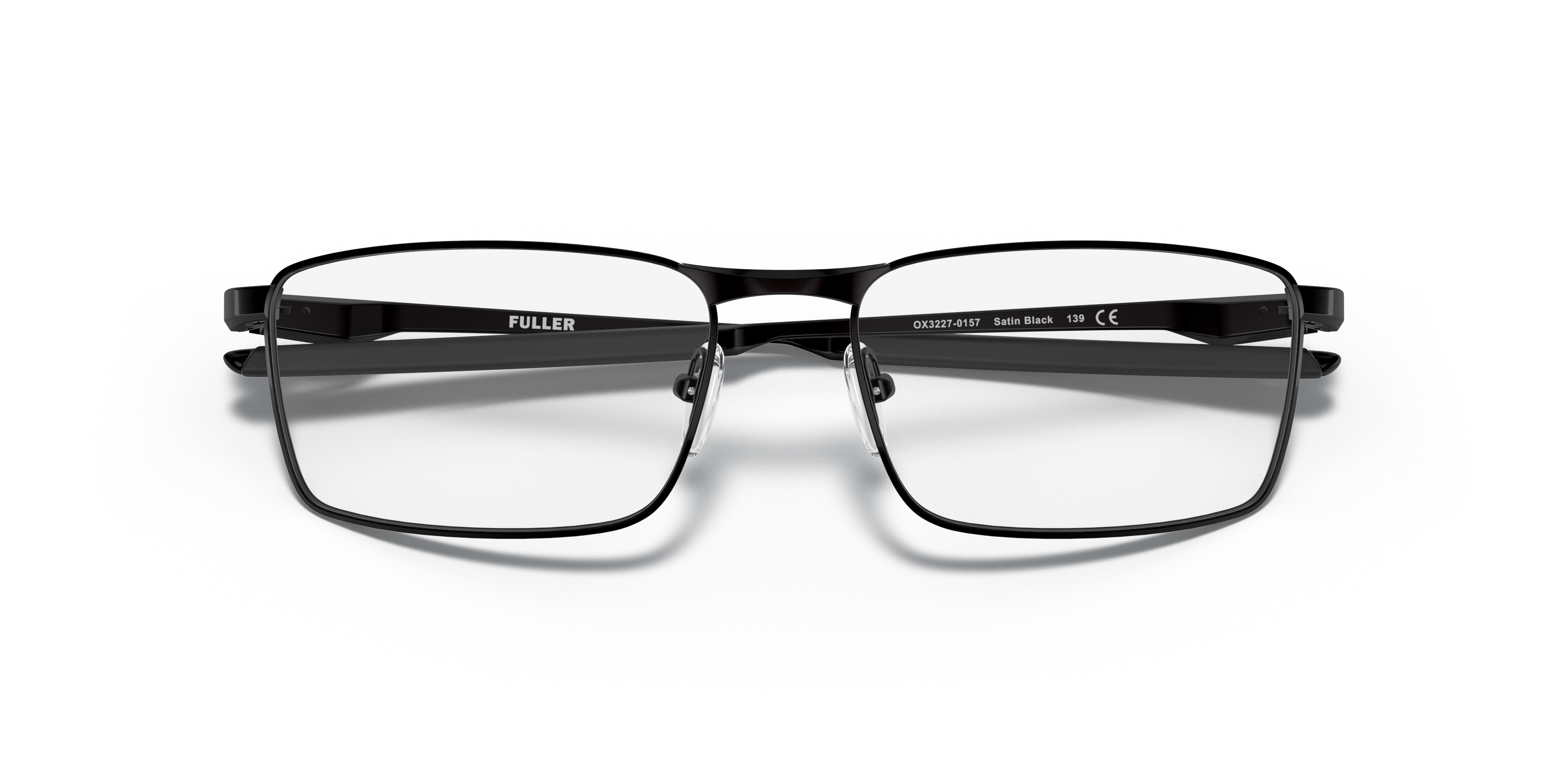 Oakley OX3227 Fuller Men's Rectangle Eyeglass Frames - Satin Black Frame