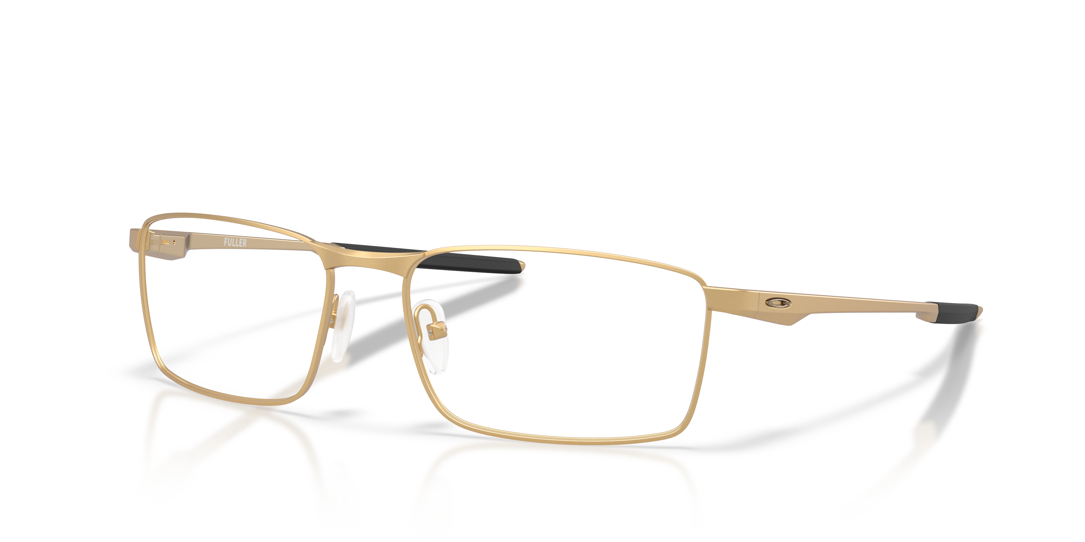 Oakley OX3227 Fuller Alloy Collection Men's Rectangle Eyeglass Frames - Antique Gold Frame