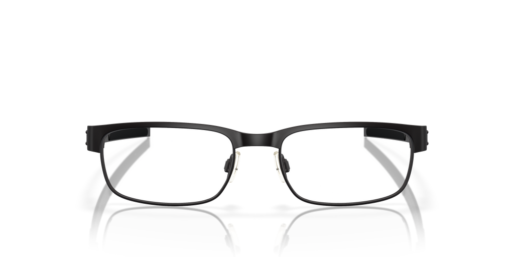 Oakley OX5038 Metal Plate Men's Rectangle Eyeglass Frames - Matte Black Frame