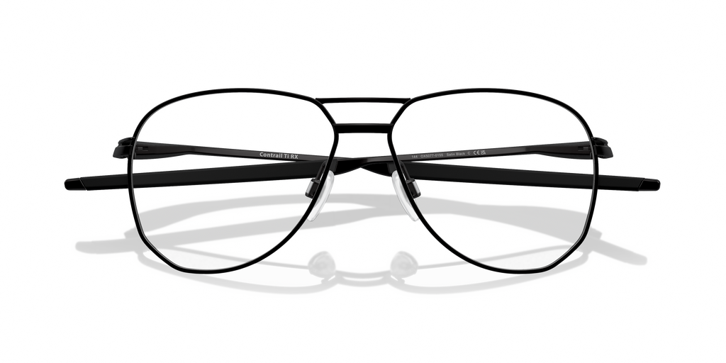 Oakley OX5077 Contrail TI Men's Round Eyeglass Frames - Pewter Frame