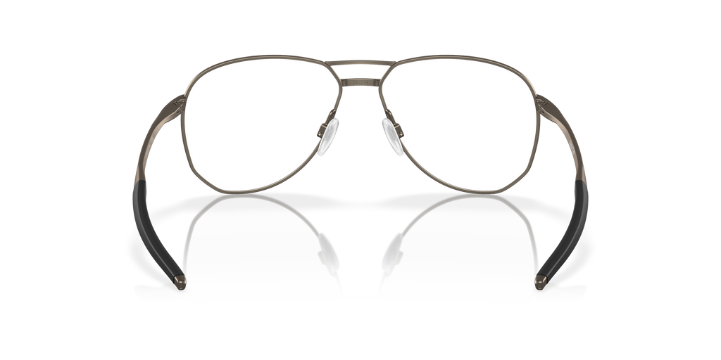 Oakley OX5077 Contrail TI Men's Round Eyeglass Frames - Satin Black Frame