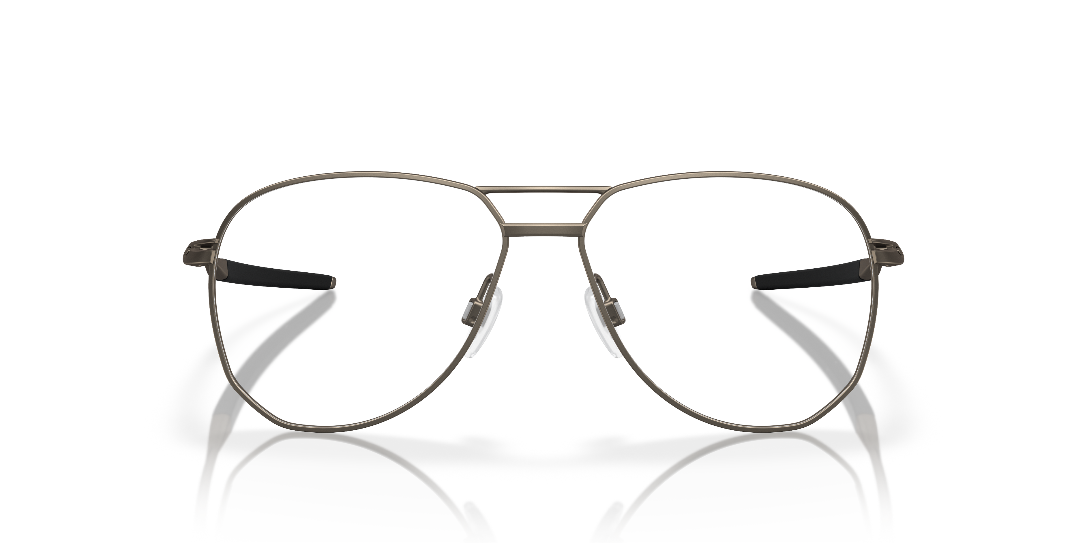 Oakley OX5077 Contrail TI Men's Round Eyeglass Frames - Pewter Frame