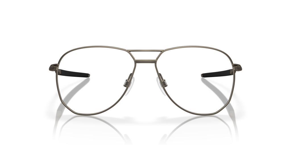 Oakley OX5077 Contrail TI Men's Round Eyeglass Frames - Satin Black Frame