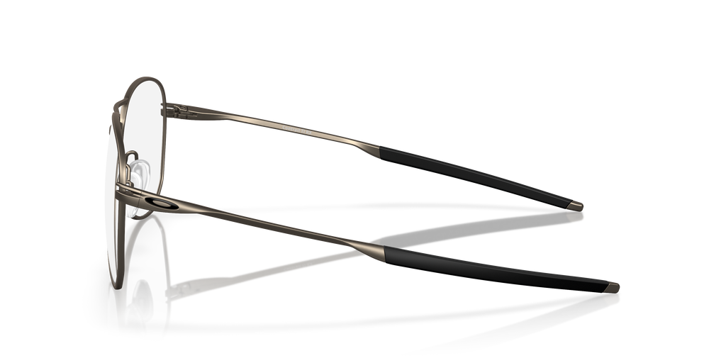 Oakley OX5077 Contrail TI Men's Round Eyeglass Frames - Satin Black Frame