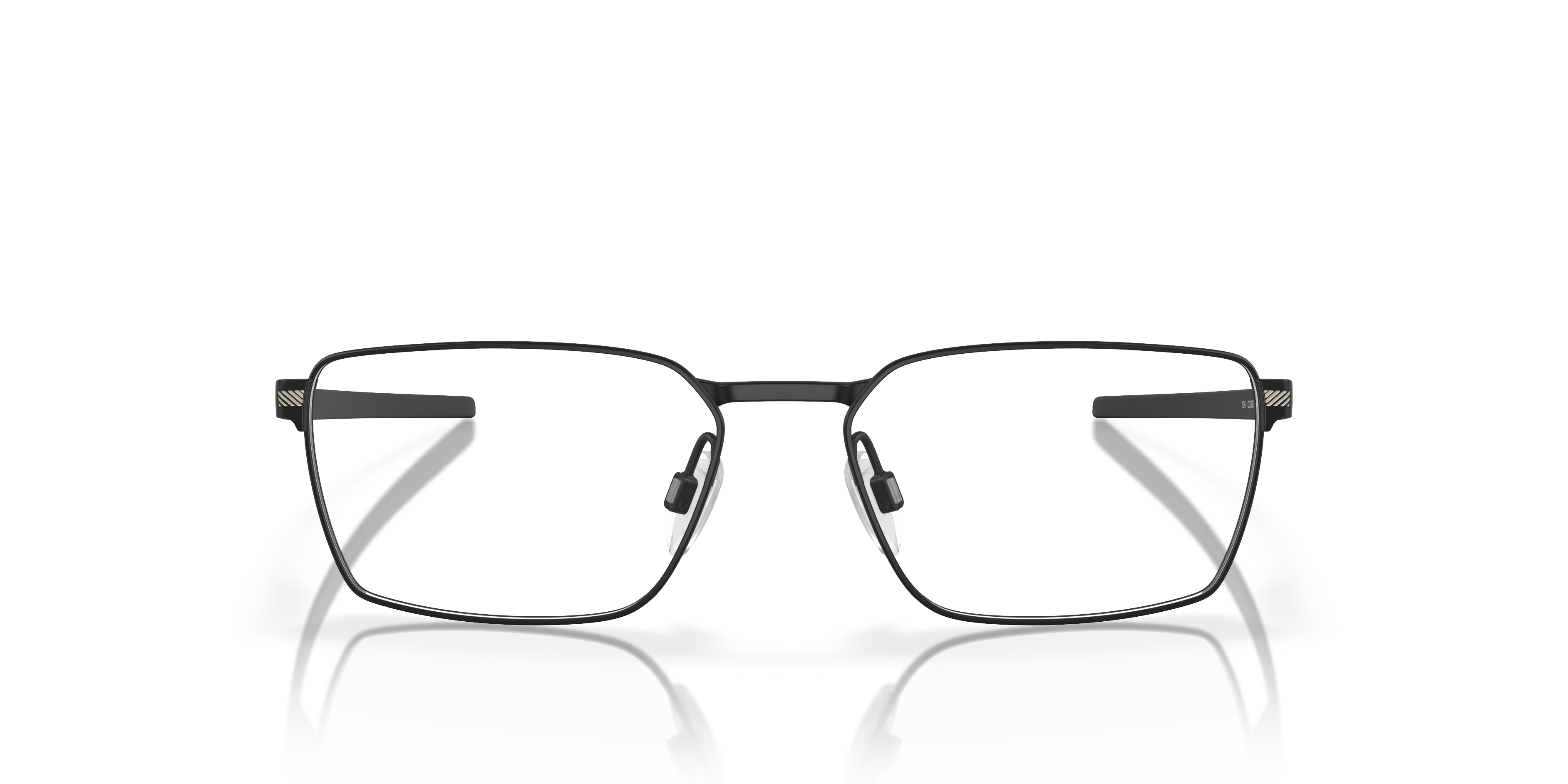 Oakley OX5078 Sway Bar Men's Rectangle Eyeglass Frames - Matte Midnight Frame