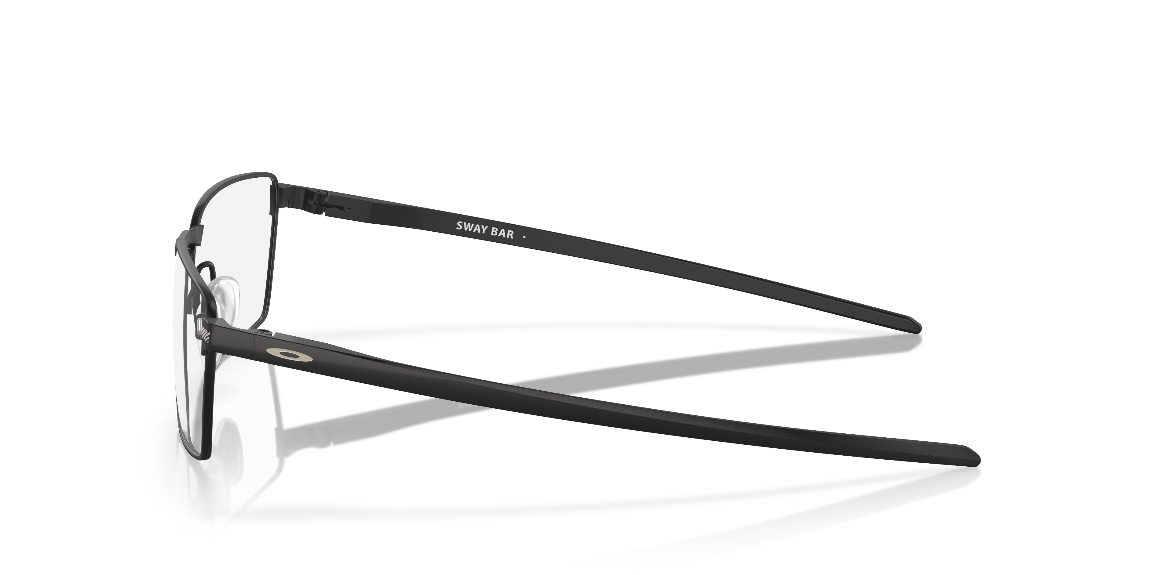 Oakley OX5078 Sway Bar Men's Rectangle Eyeglass Frames - Matte Midnight Frame