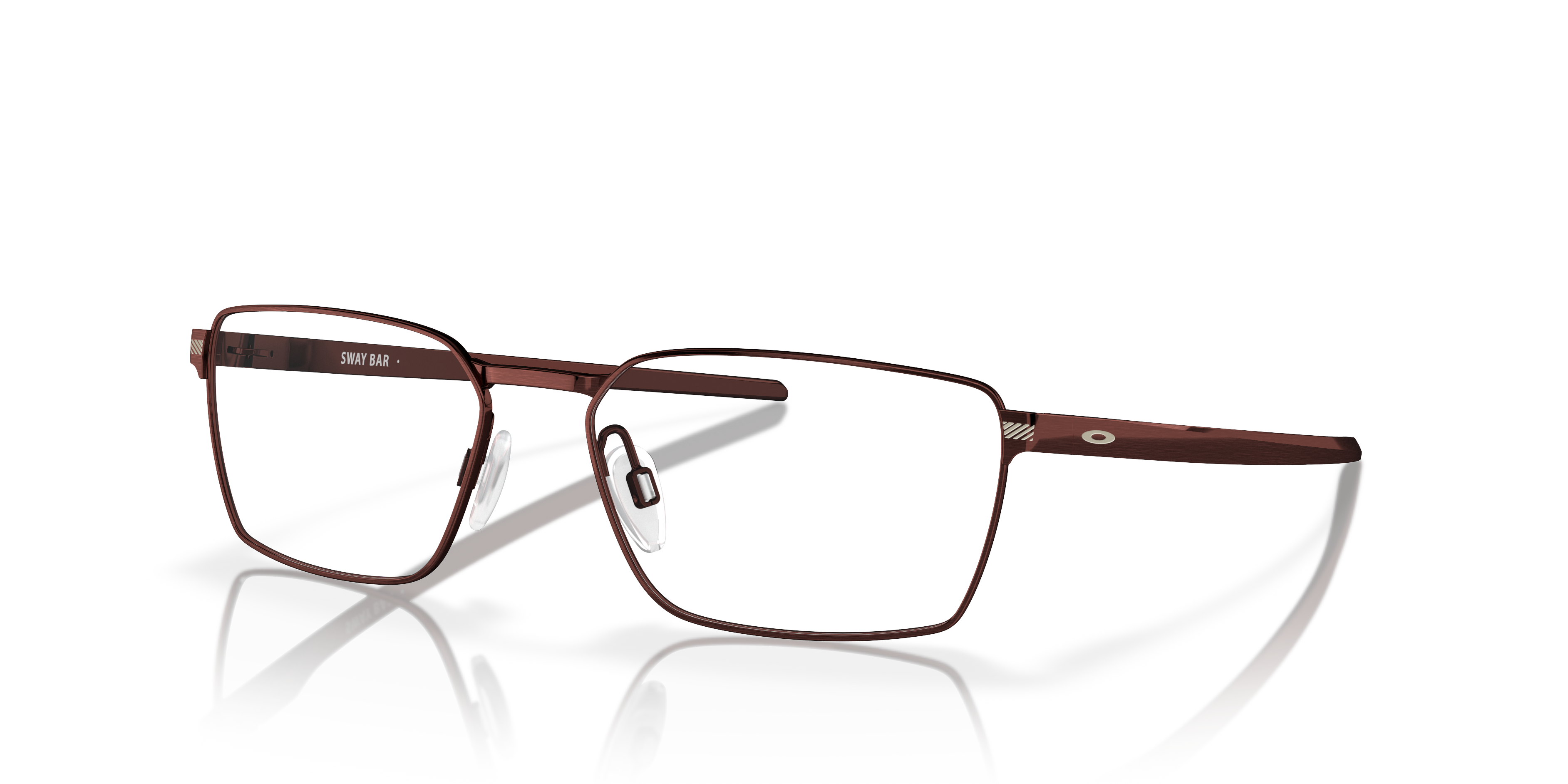 Oakley OX5078 Sway Bar Men's Rectangle Eyeglass Frames - Satin Black Frame