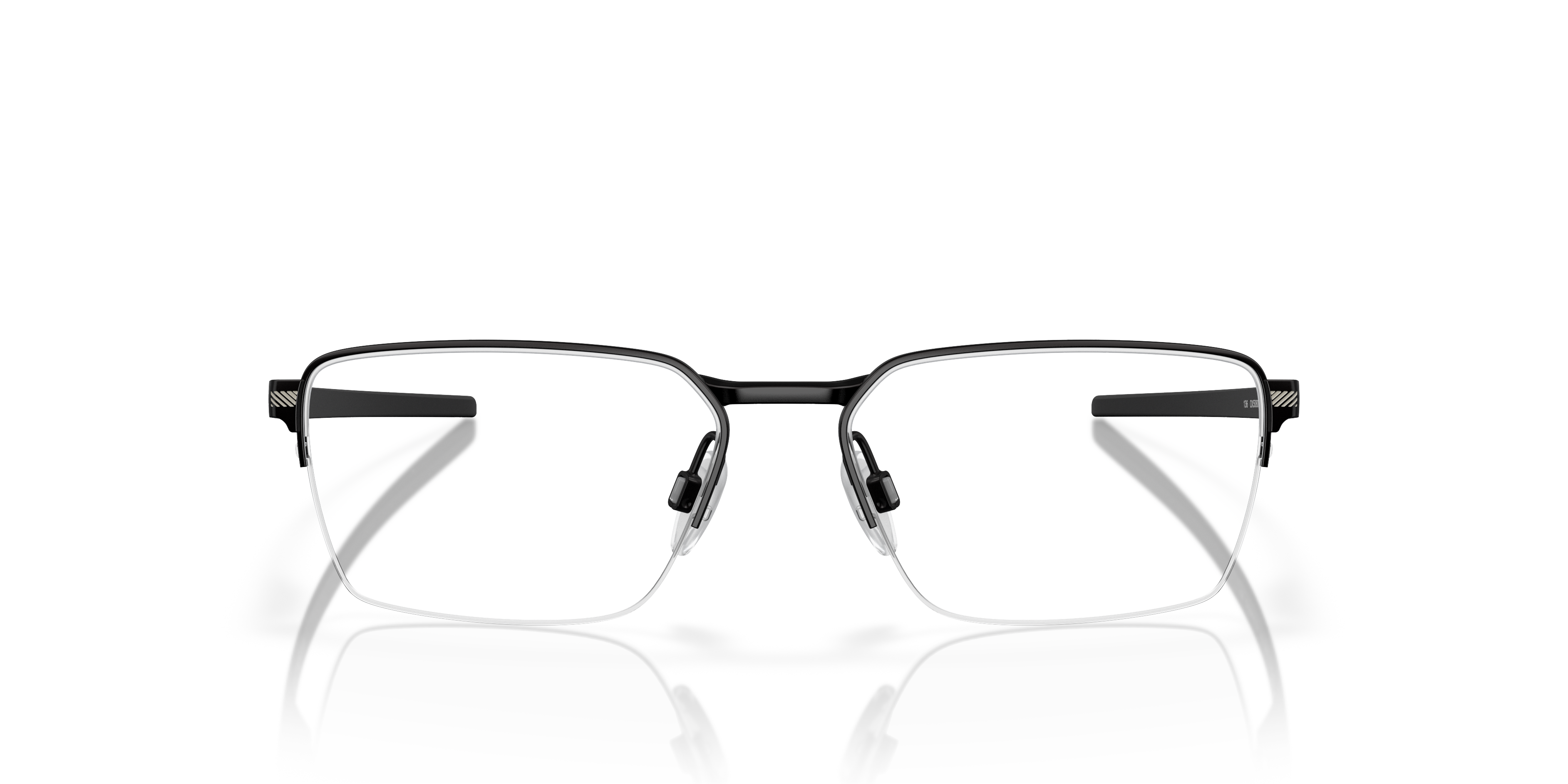 Oakley OX5080 Sway Bar 0.5 Men's Rectangle Eyeglass Frames - Satin Black Frame