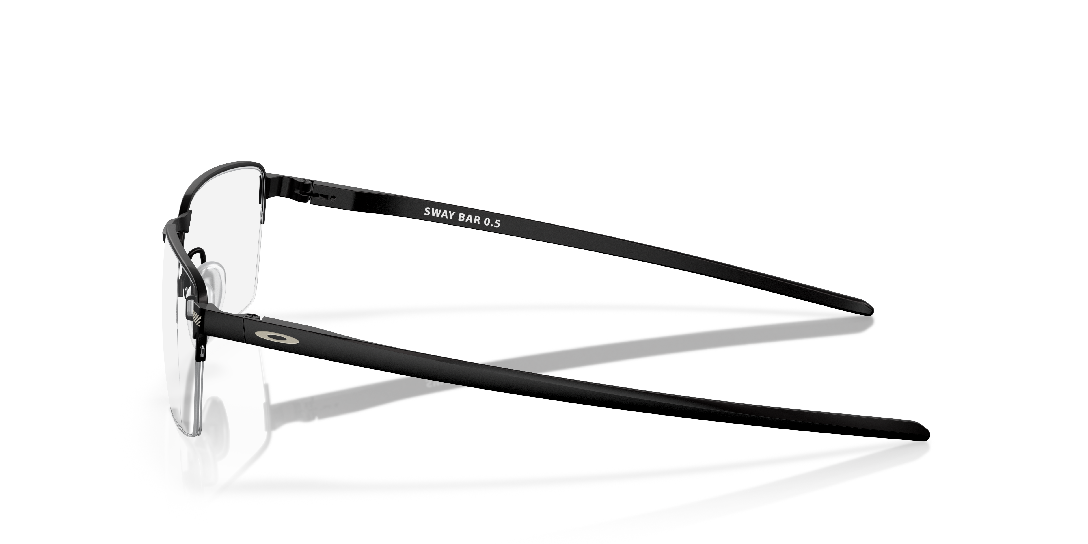 Oakley OX5080 Sway Bar 0.5 Men's Rectangle Eyeglass Frames - Matte Midnight Frame