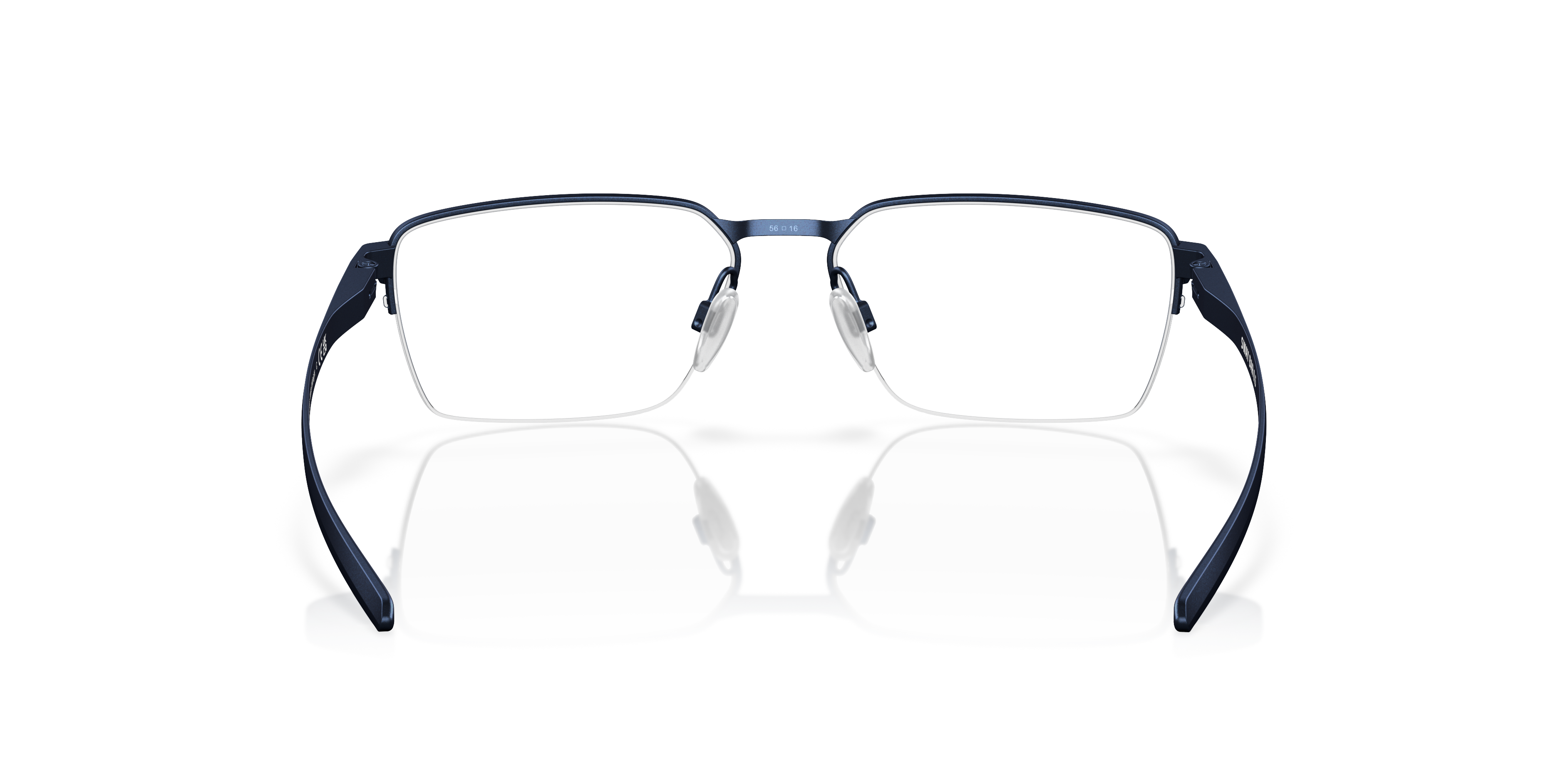 Oakley OX5080 Sway Bar 0.5 Men's Rectangle Eyeglass Frames - Satin Black Frame