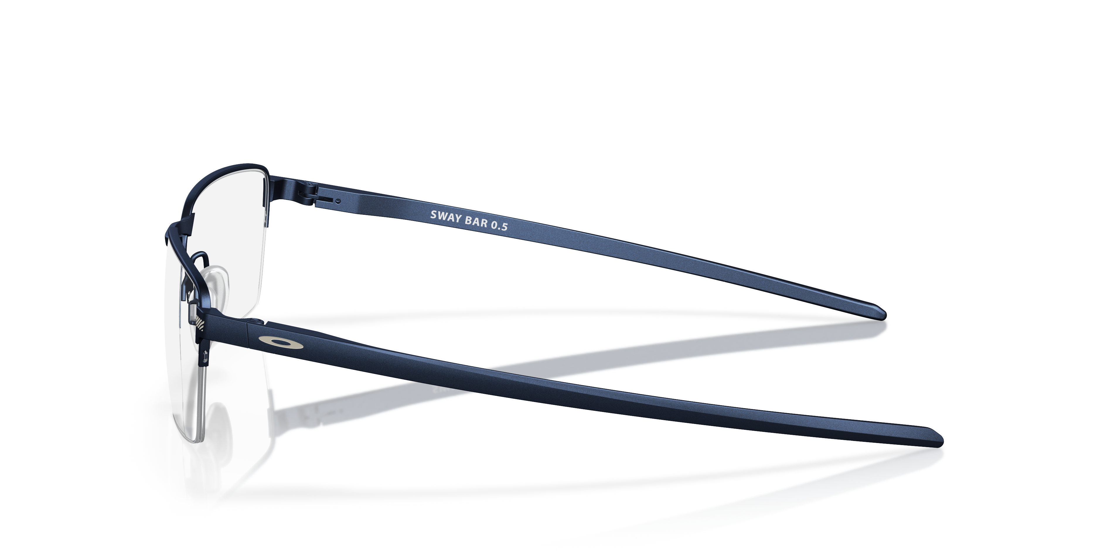 Oakley OX5080 Sway Bar 0.5 Men's Rectangle Eyeglass Frames - Satin Black Frame