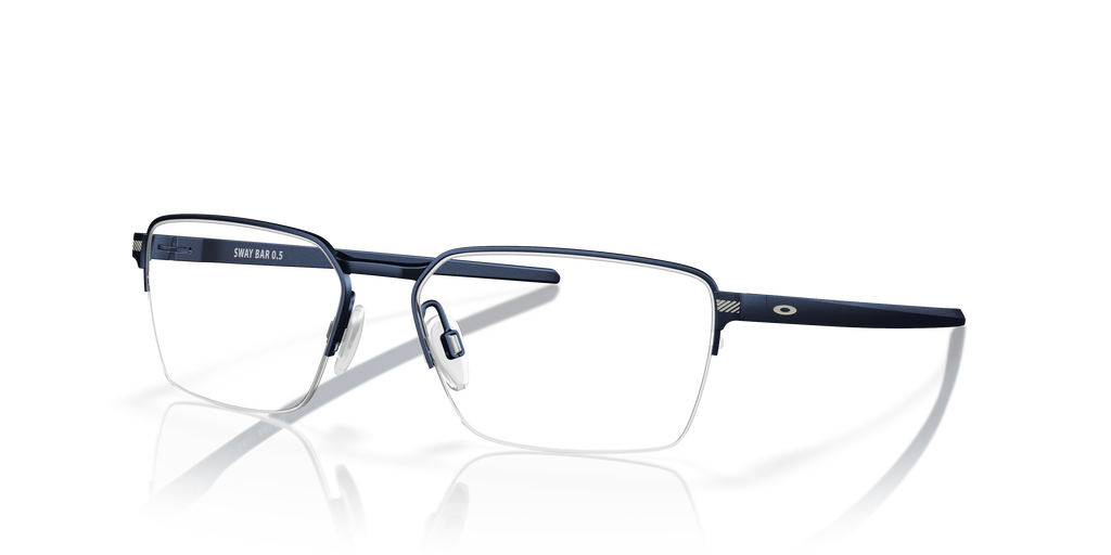 Oakley OX5080 Sway Bar 0.5 Men's Rectangle Eyeglass Frames - Matte Midnight Frame