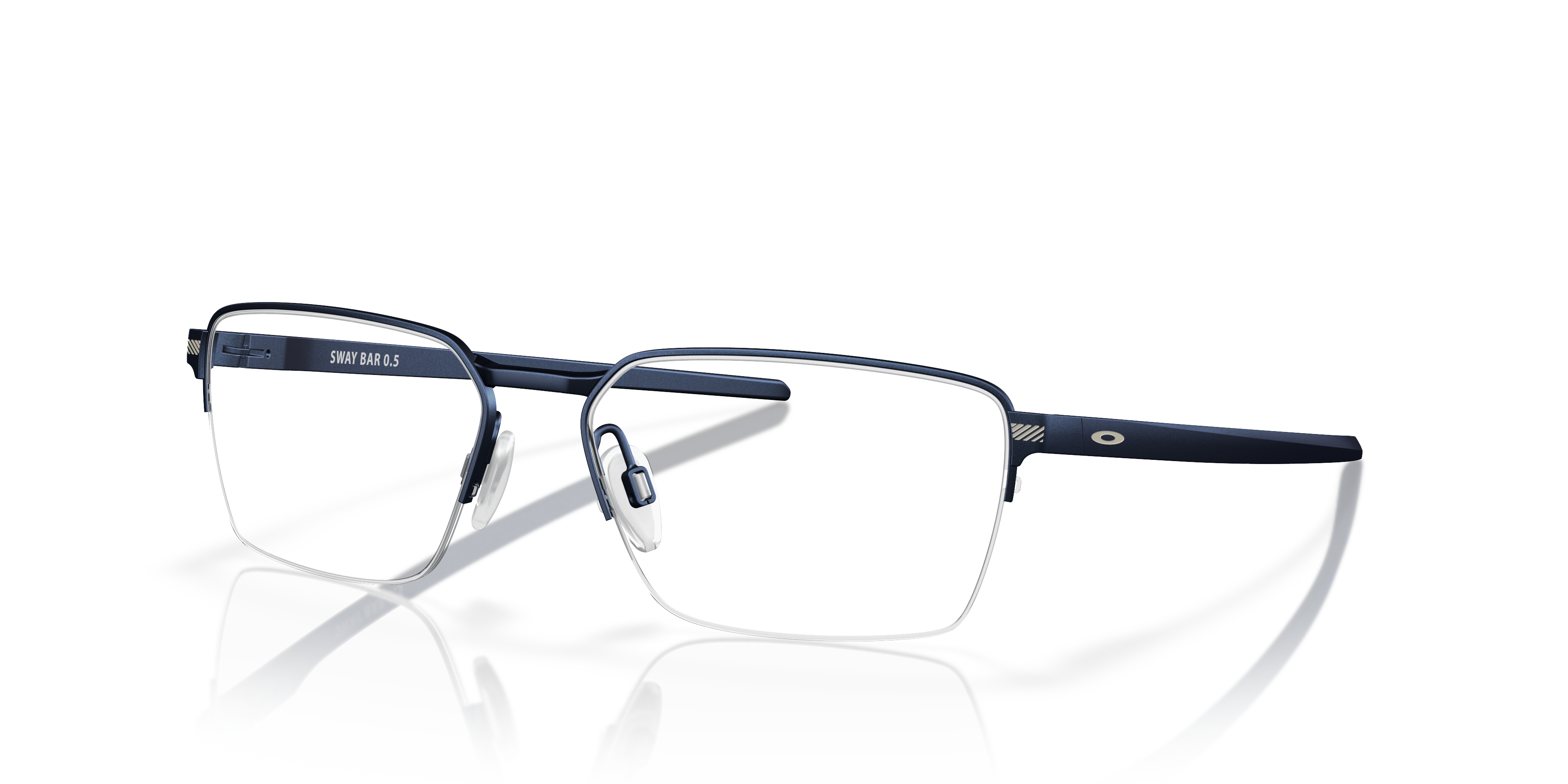 Oakley OX5080 Sway Bar 0.5 Men's Rectangle Eyeglass Frames - Matte Midnight Frame