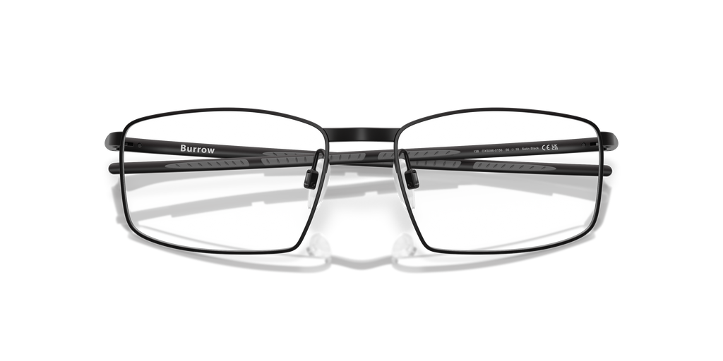 Oakley OX5086 Burrow Unisex Square Eyeglass Frames - Pewter Frame