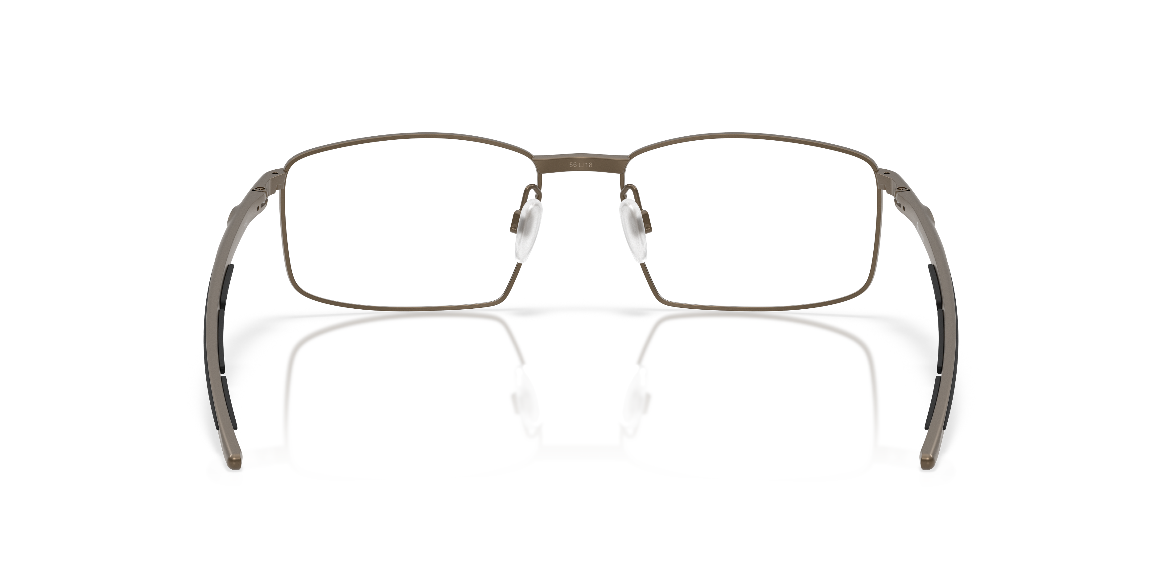 Oakley OX5086 Burrow Unisex Square Eyeglass Frames - Satin Black Frame