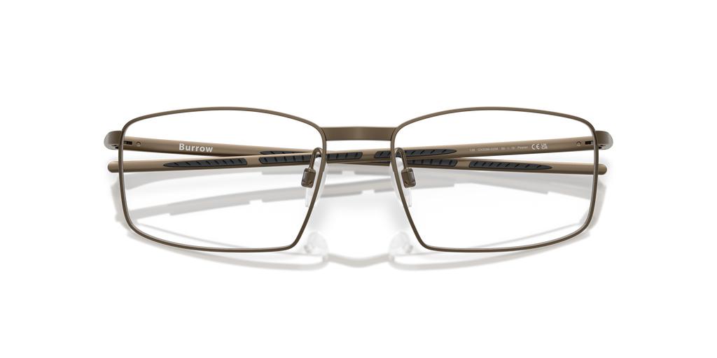 Oakley OX5086 Burrow Unisex Square Eyeglass Frames - Satin Black Frame
