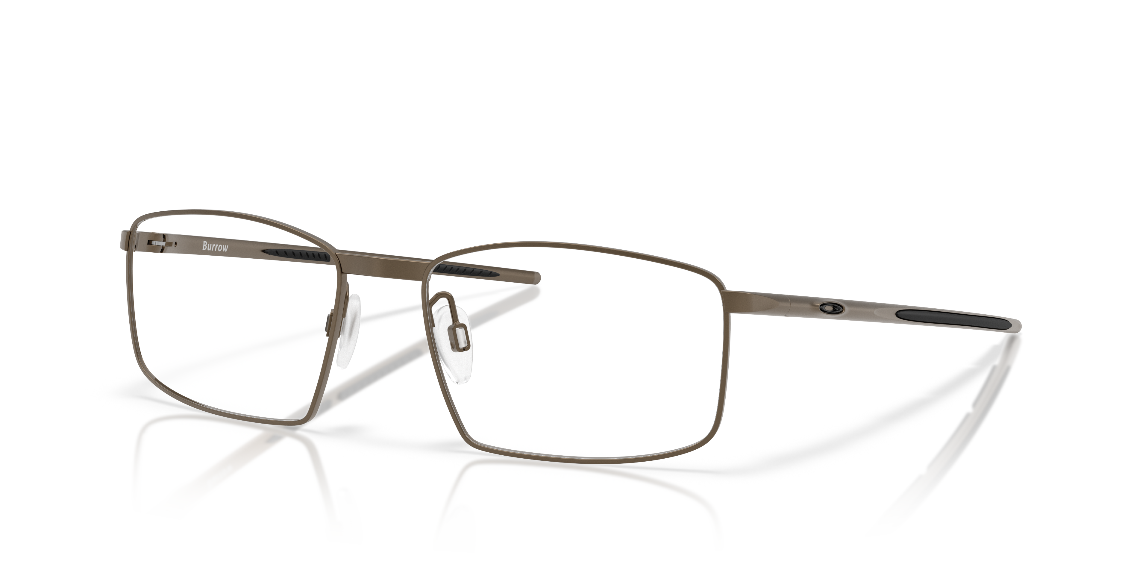 Oakley OX5086 Burrow Unisex Square Eyeglass Frames - Pewter Frame
