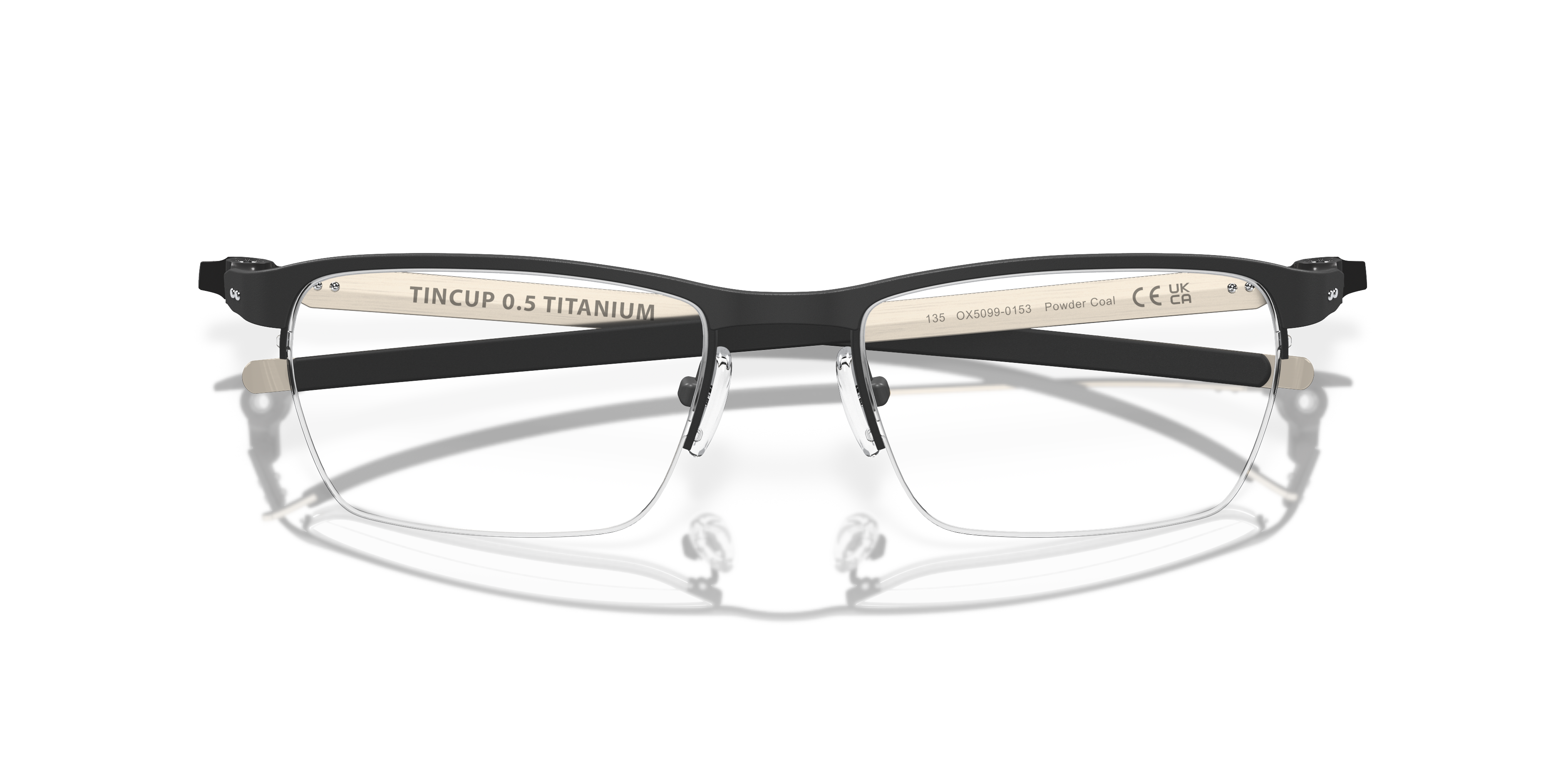 Oakley OX5099 TinCup 0.5 Ti Men's Square Eyeglass Frames