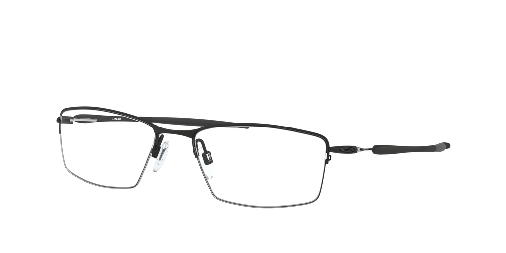 Oakley OX5113 Lizard Men's Rectangle Eyeglass Frames - Satin Black Frame