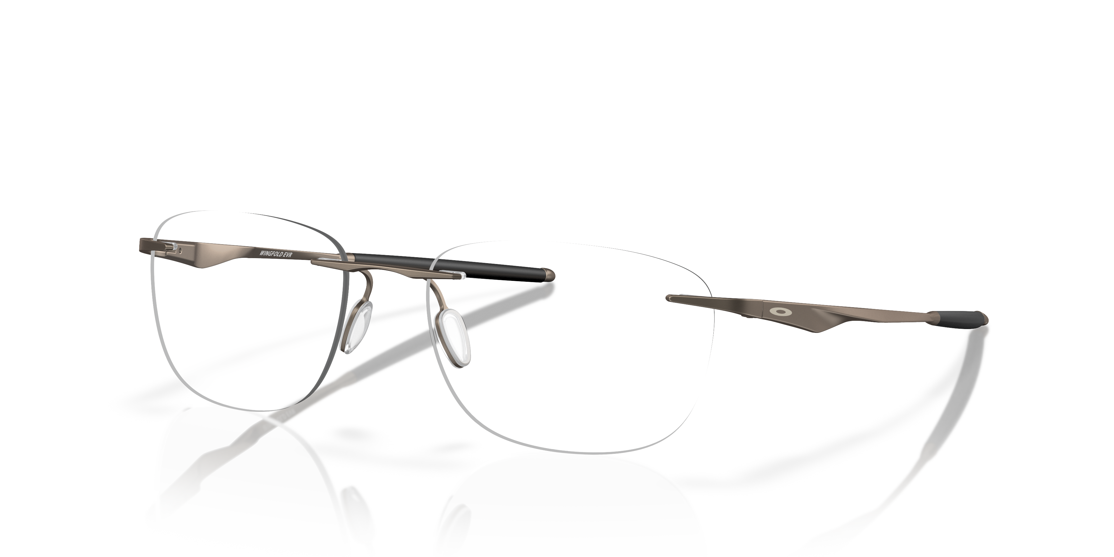 Oakley OX5118 Wingfold EVR Men's Rectangle Eyeglass Frames - Cement Frame