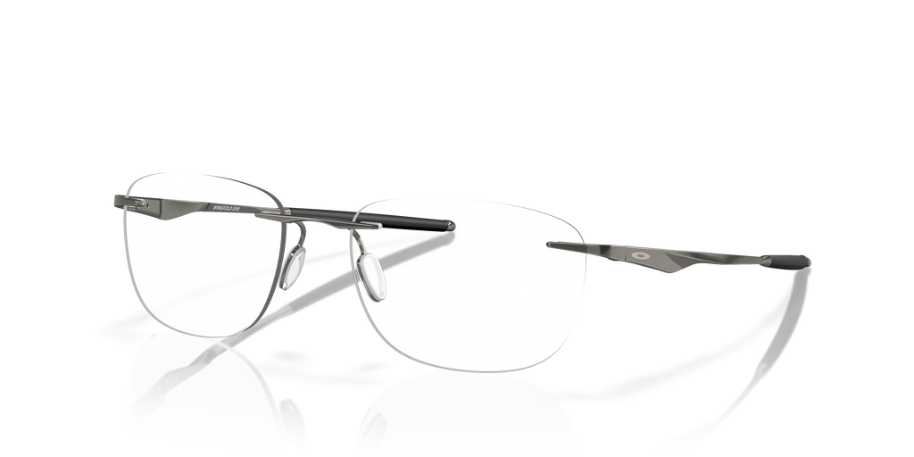 Oakley OX5118 Wingfold EVR Men's Rectangle Eyeglass Frames - Cement Frame