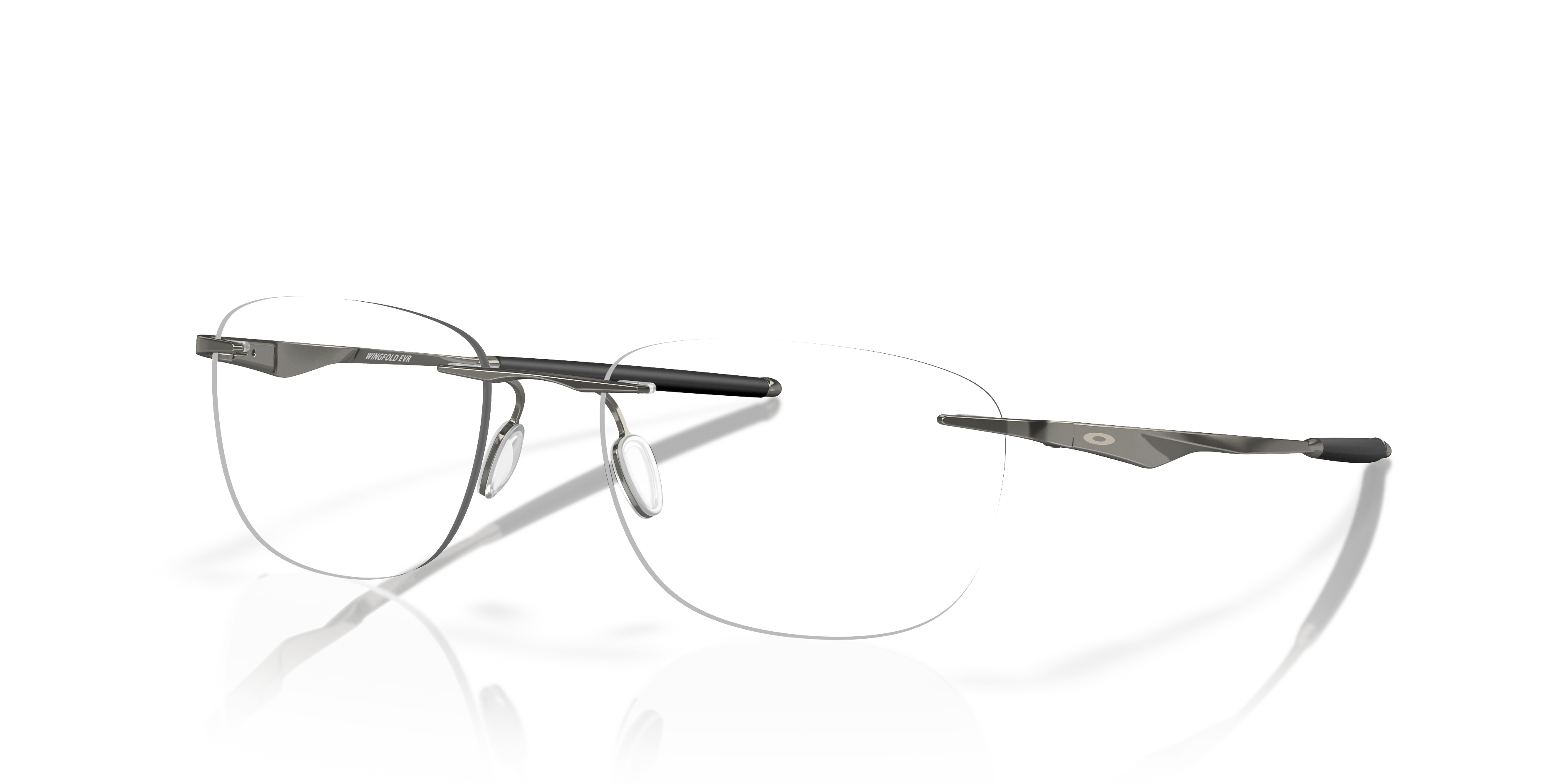 Oakley OX5118 Wingfold EVR Men's Rectangle Eyeglass Frames - Cement Frame