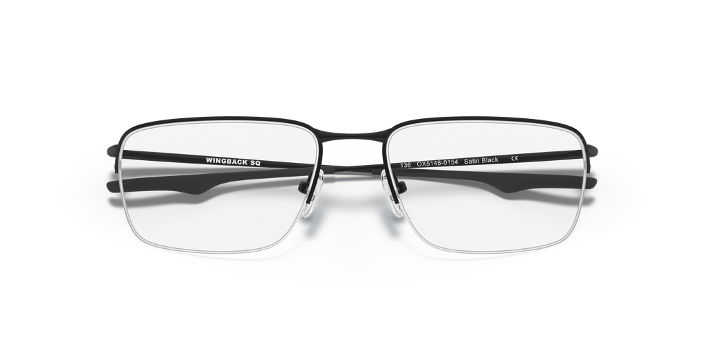Oakley OX5148 Wingback SQ Men's Square Eyeglass Frames - Matte Dark Navy Frame