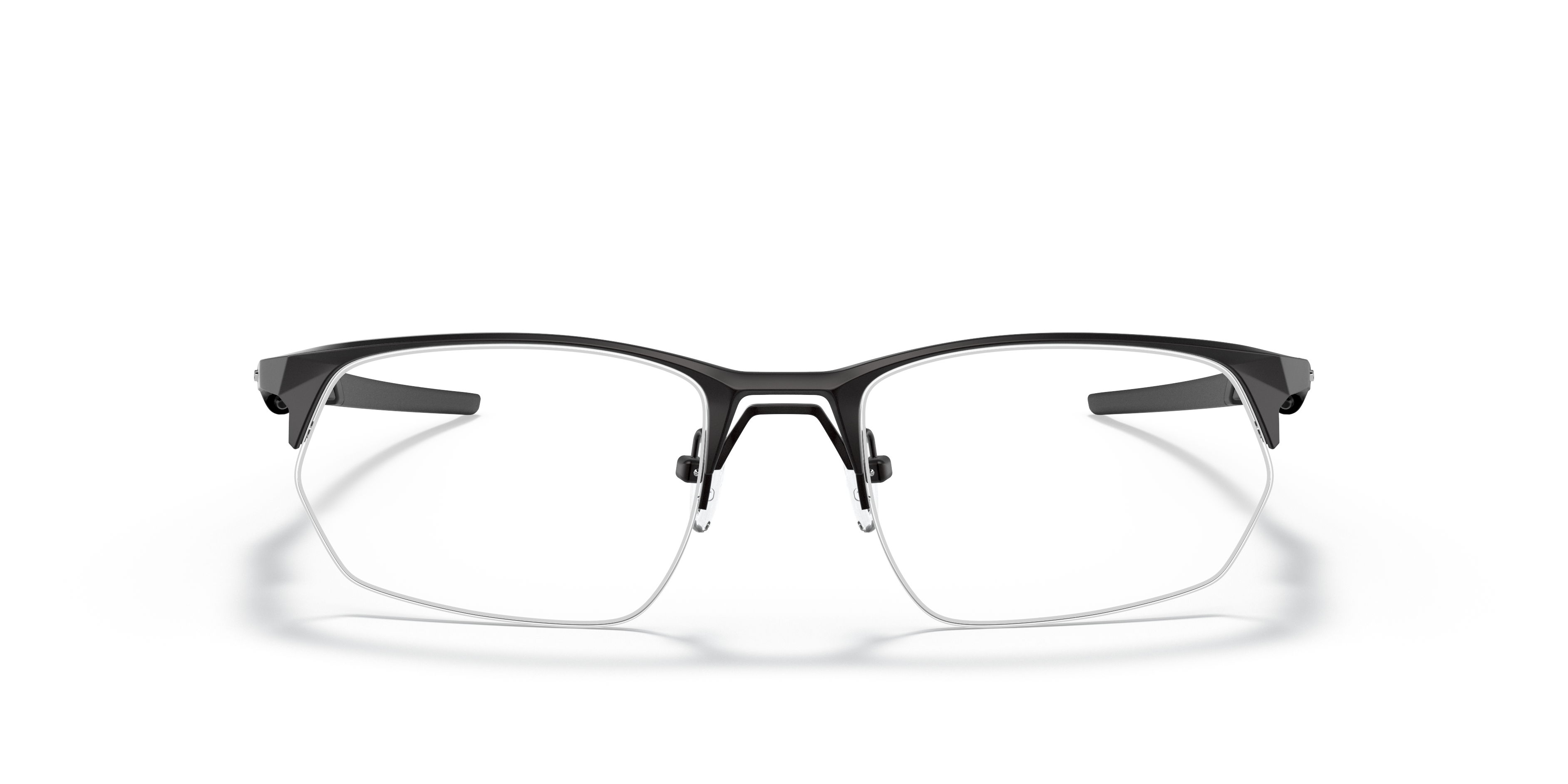 Oakley OX5152 Wire Tap 2.0 Men's Rectangle Eyeglass Frames - Satin Black Frame