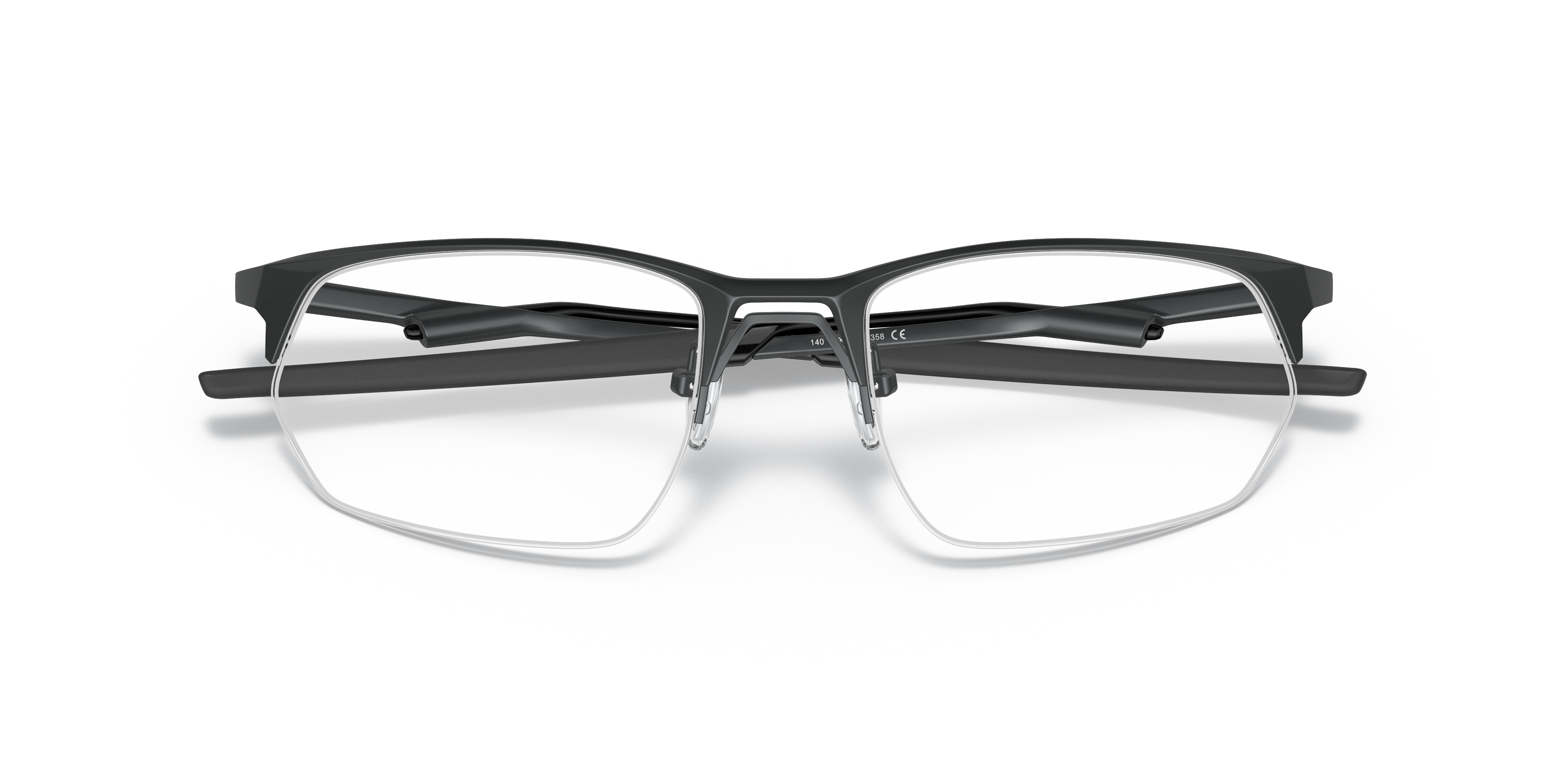 Oakley OX5152 Wire Tap 2.0 Men's Rectangle Eyeglass Frames - Satin Light Steel Frame