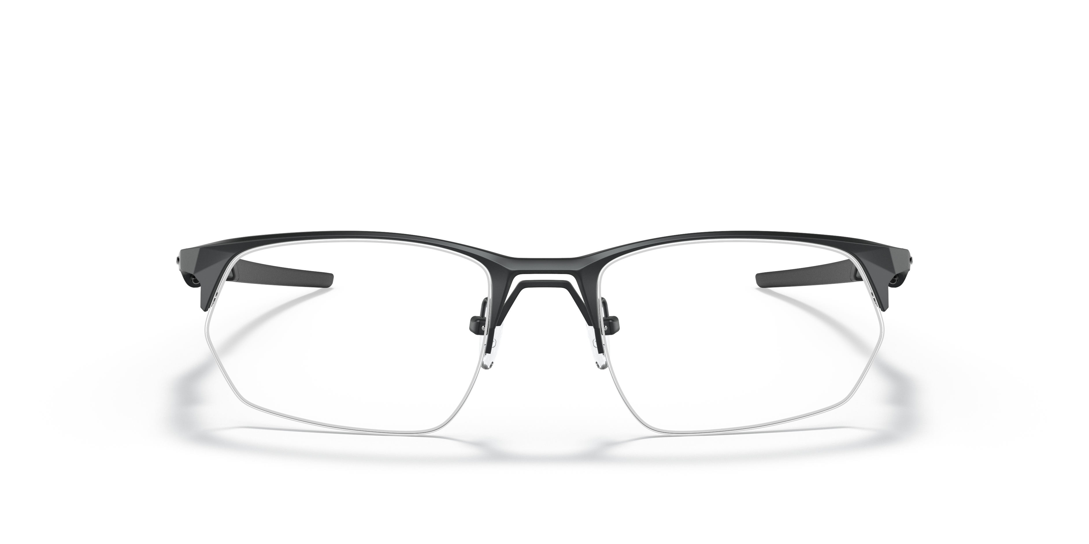 Oakley OX5152 Wire Tap 2.0 Men's Rectangle Eyeglass Frames - Satin Black Frame