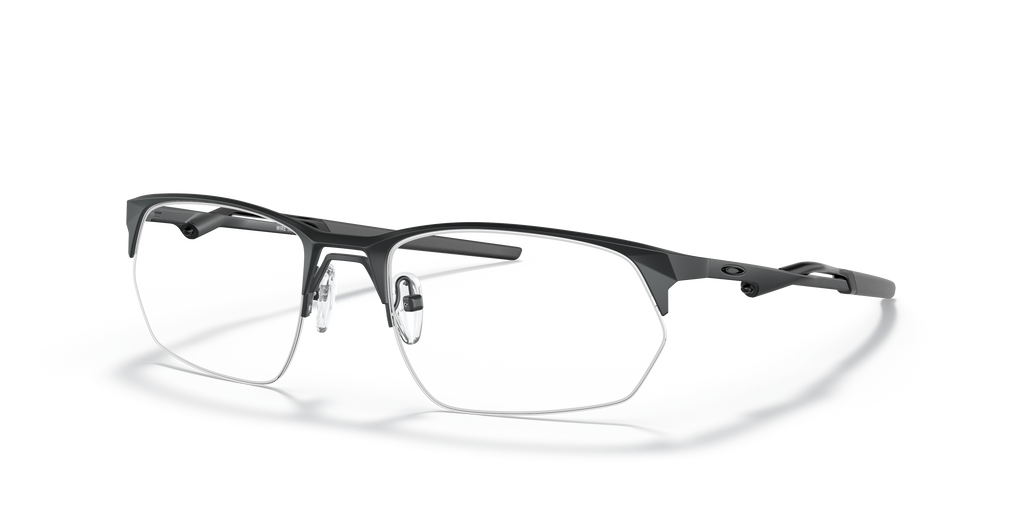 Oakley OX5152 Wire Tap 2.0 Men's Rectangle Eyeglass Frames - Satin Light Steel Frame