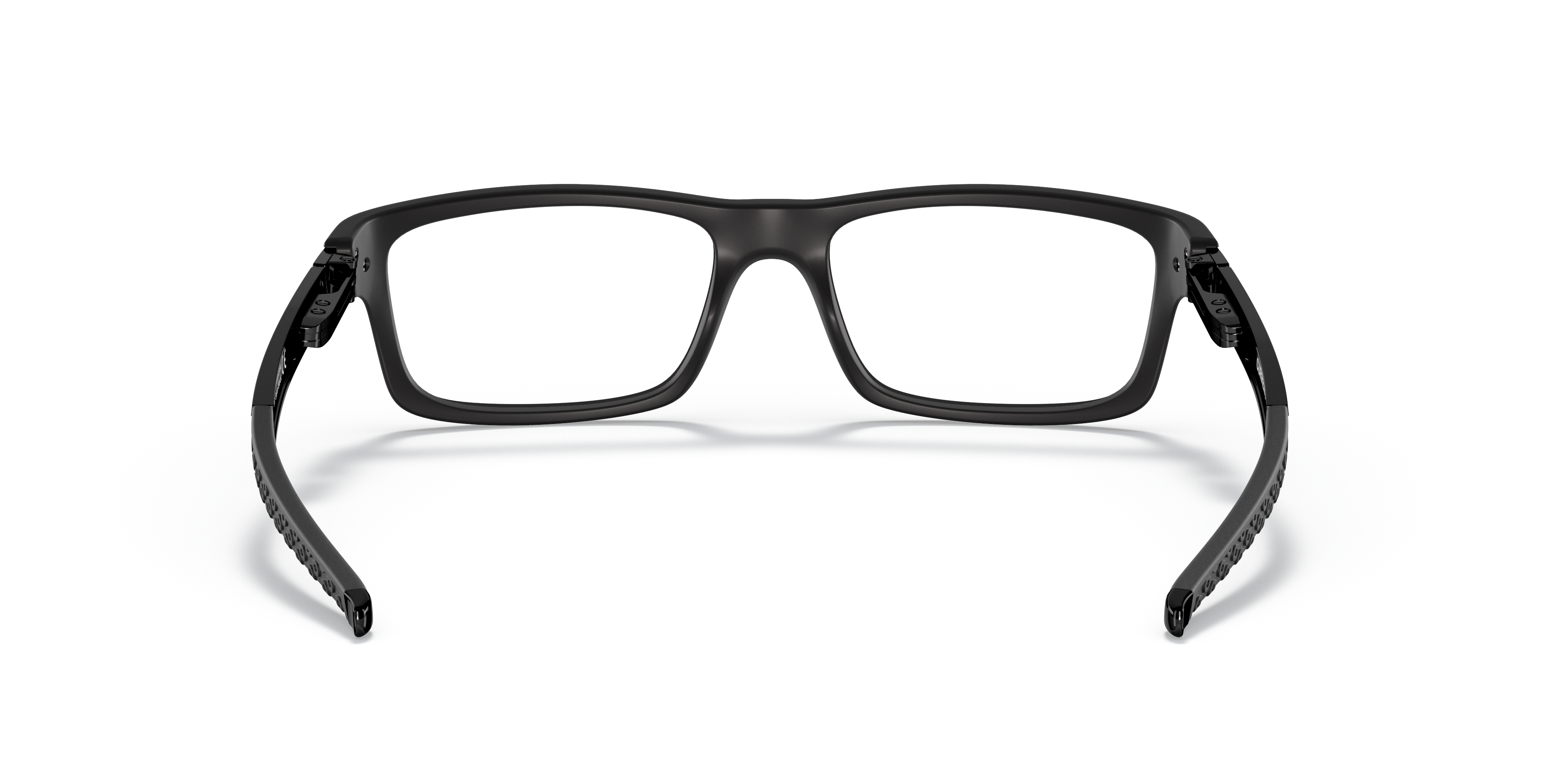 Oakley OX8026 Currency Men's Rectangle Eyeglass Frames - Polished Clear Frame