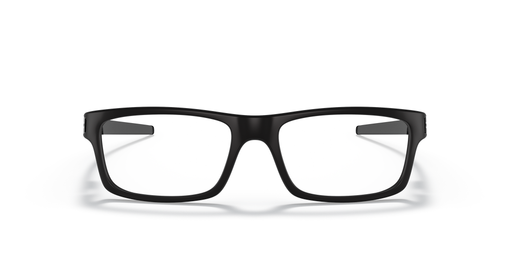 Oakley OX8026 Currency Men's Rectangle Eyeglass Frames - Polished Clear Frame